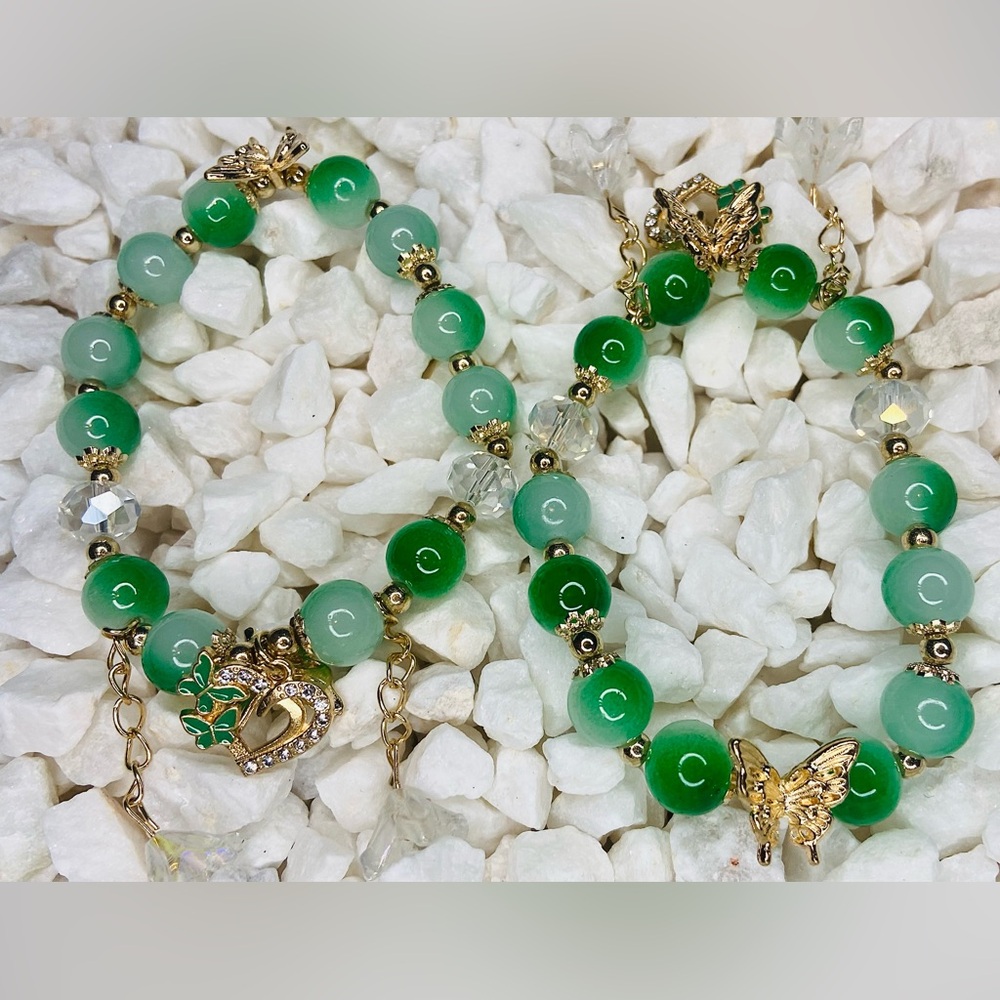 $10 Beaded Glass Bracelets Set - Picture 4 of 12